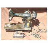 Vintage Singer Cast-Iron Sewing Machine