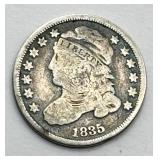 1835 - Capped Bust Silver Dime