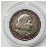 1893 United States Columbian Exposition Commemorative Half Dollar Coin