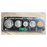 1954 - 5 Coin Proof Set