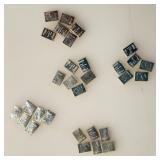 Lot of 30 - 1 Gram .999 Fine Silver - Valcambi Suisse Ingots