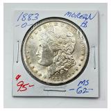 1883 O - Morgan Silver Dollar