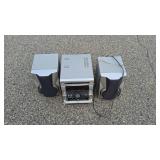 Vintage Sony RX66 3 CD Disk Changer Stereo System