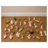 Huge Lot of Porcelain Figurines