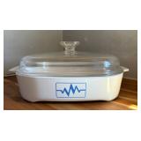 Vintage Corning Ware Microwave Brown 