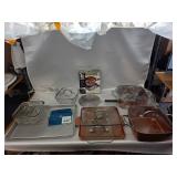 Large Collection of Copper Chef and Denmark Cookware