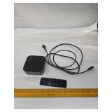 Apple TV 4K Streaming Media Device w/ Remote and Power Cable