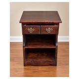 Vintage Nightstand with One Drawer