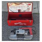 Milwaukee Heavy Duty Band Saw in Metal Box