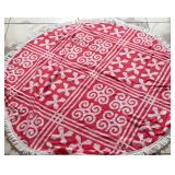 Retired Vera Bradley Lounge Around Circular Round Beach Towel