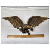 Vintage Cast Metal American Eagle Wall Hanging