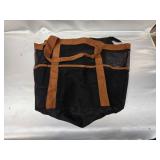 New W/O Tags Large Brown and Black Beach Bag