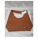 Newbella Hobo Purse, Vegan leather, Dust Bag Included, Brown 2 of 2