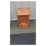 Vintage Wooden Potato Bin w/ Drawer