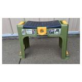 Garden Kneeler/Seat w/ Storage Compartment