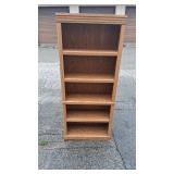 Vintage Wooden 5 Tier Bookshelf
