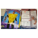 2 Packaged Halloween Costumes - 1 Adult and 1 Infant (0-6 Months)