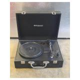 Black Polaroid Portable Bluetooth Turntable