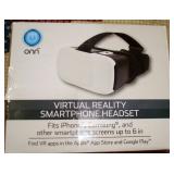 ONN Virtual Reality Smartphone Headset VR Viewer iPhone Samsung Up to 6" NEW