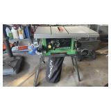 Hitachi C10FR 10-Inch Job Site Table Saw with Stand – Grand Rapids Off-Site