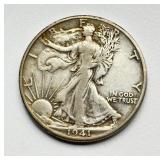 1941 - Walking Liberty - Silver Half Dollar (2 of 3)