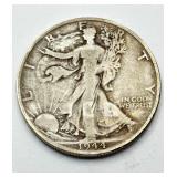 1944 S - Walking Liberty - Silver Half Dollar