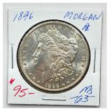 1896 - Morgan Silver Dollar