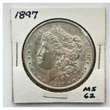 1897 - Morgan Silver Dollar
