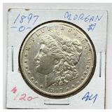 1897 O - Morgan Silver Dollar