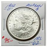 1902 O - Morgan Silver Dollar (2 of 2)