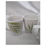 Small Collection of Vintage Corelle Porcelain Coffee Mugs