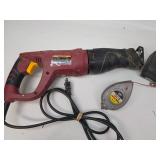 Vintage Chicago Electric Power Tools Sawzall, Vintage MG Ward Powr Kraft Sander, Vintage Chalk Line