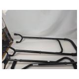 2 Four-Prong Metal Canes and a "Rocksteady" Cane