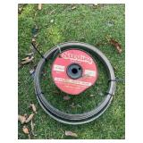 Sterling 1/2 Mile 17 Gauge Electric Fence Wire & Galvanized Metal Strapping Lot – Howard City