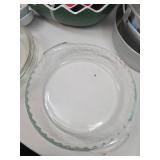 Small Collection of Plastic, Glass, and Metal Kitchenware and Cookware