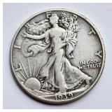 1939 - Walking Liberty - Silver Half Dollar