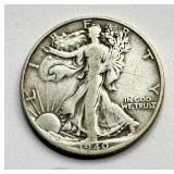 1940 S - Walking Liberty - Silver Half Dollar
