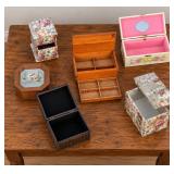 Jewelry and Small Decorative Boxes