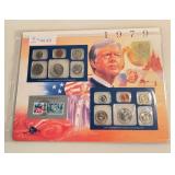 1979 - Uncirculated Mint Set and Stamps