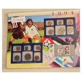 1994 - Uncirculated Mint Set and Stamps