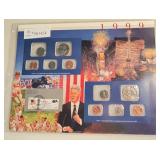 1999 - Uncirculated Mint Set and Stamps