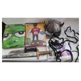 Small Collection of Halloween Costumes and Decorations