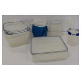 Lock & Lock Plastic Storage Collection Lot 1/3