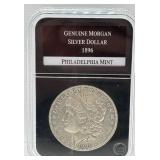 1896 - Morgan Silver Dollar - Bradford Mint Certified