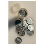 BU Roll -  1943 Steel -  WWII Emergency Issue Wheat Cents