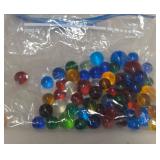 Vintage Solid Color Glass Marbles
