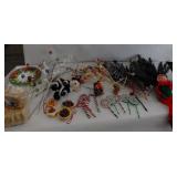 Christmas - Christmas Tree/Wreath Decorative Picks, Ornaments, Bows