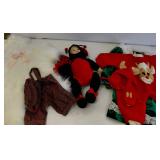 Baby Ladybug Porcelain Doll with 4 Outfits