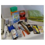 Household Goods - Microfiber Cloths - 2 New, Light Bulbs, Tools, Scrub Daddy, Can Opener, More