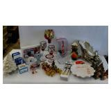 Christmas - Napkin Rings, Candles & Holders, Sleighs, Vase, Frame, Ornaments, Light-Up Tree